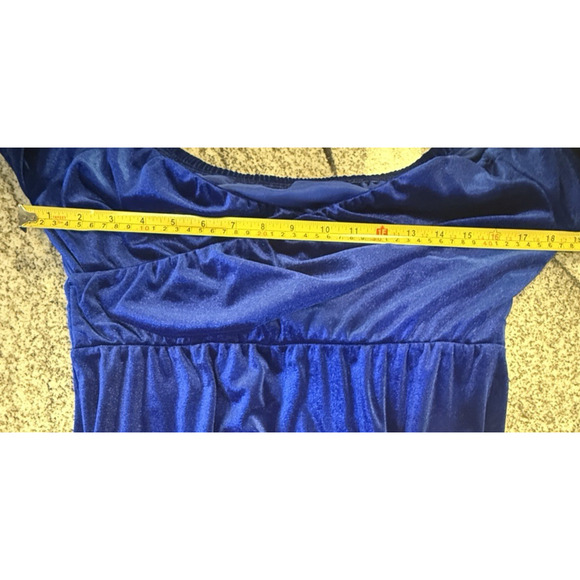 WomenVelvet Victorian Festival Maxi Dress Size M Renfair Whimsygoth Regal Glam - Picture 9 of 11